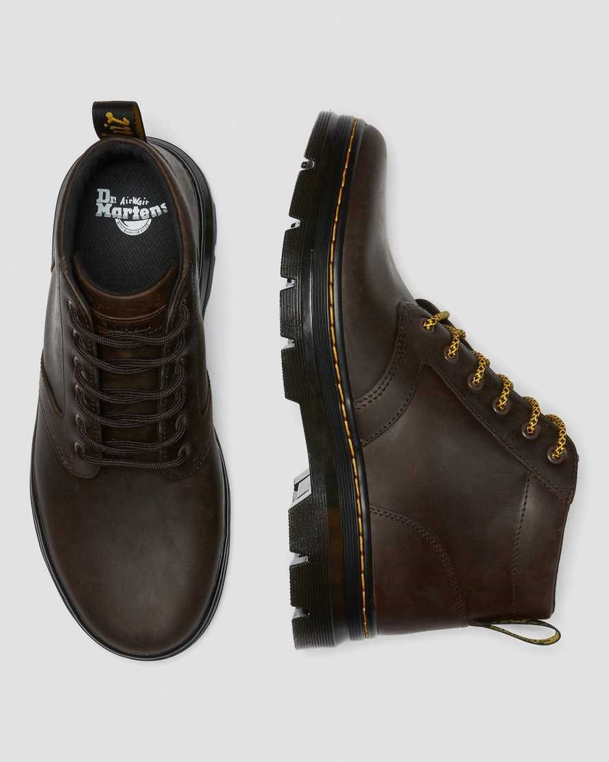 Dr Martens Bonny Leather Women's Ankle Boots Brown Crazy Horse Leather | ZSDGTV673