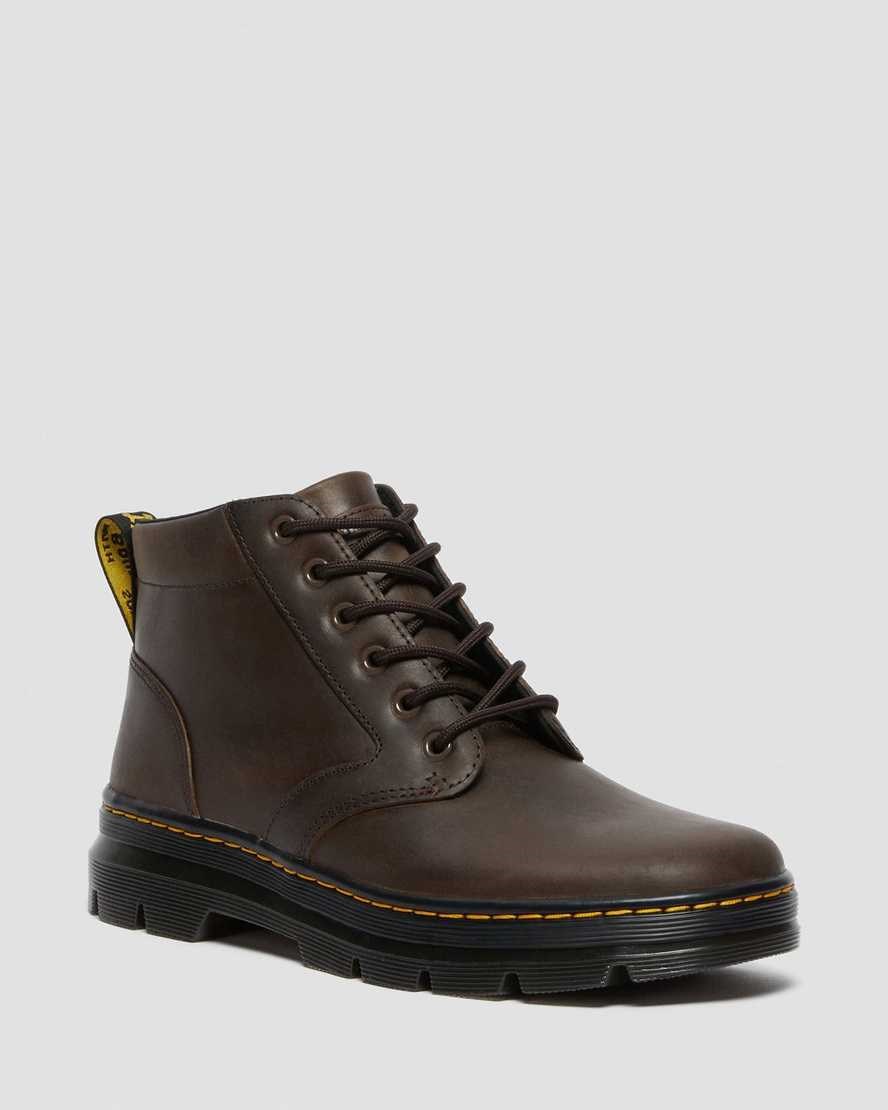 Dr Martens Bonny Leather Women\'s Ankle Boots Brown Crazy Horse Leather | ZSDGTV673