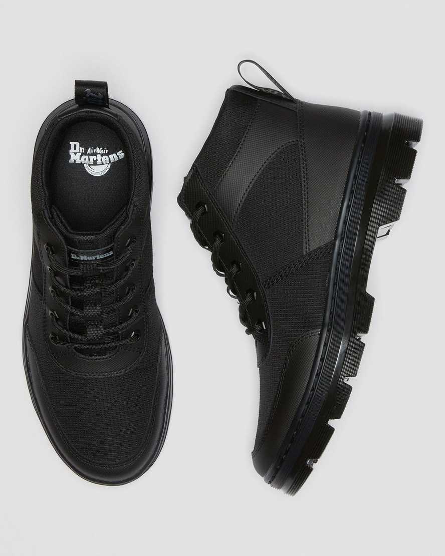 Dr Martens Bonny Tech Poly Men's Lace Up Boots Black Element-poly Rip Stop | MBIONL946