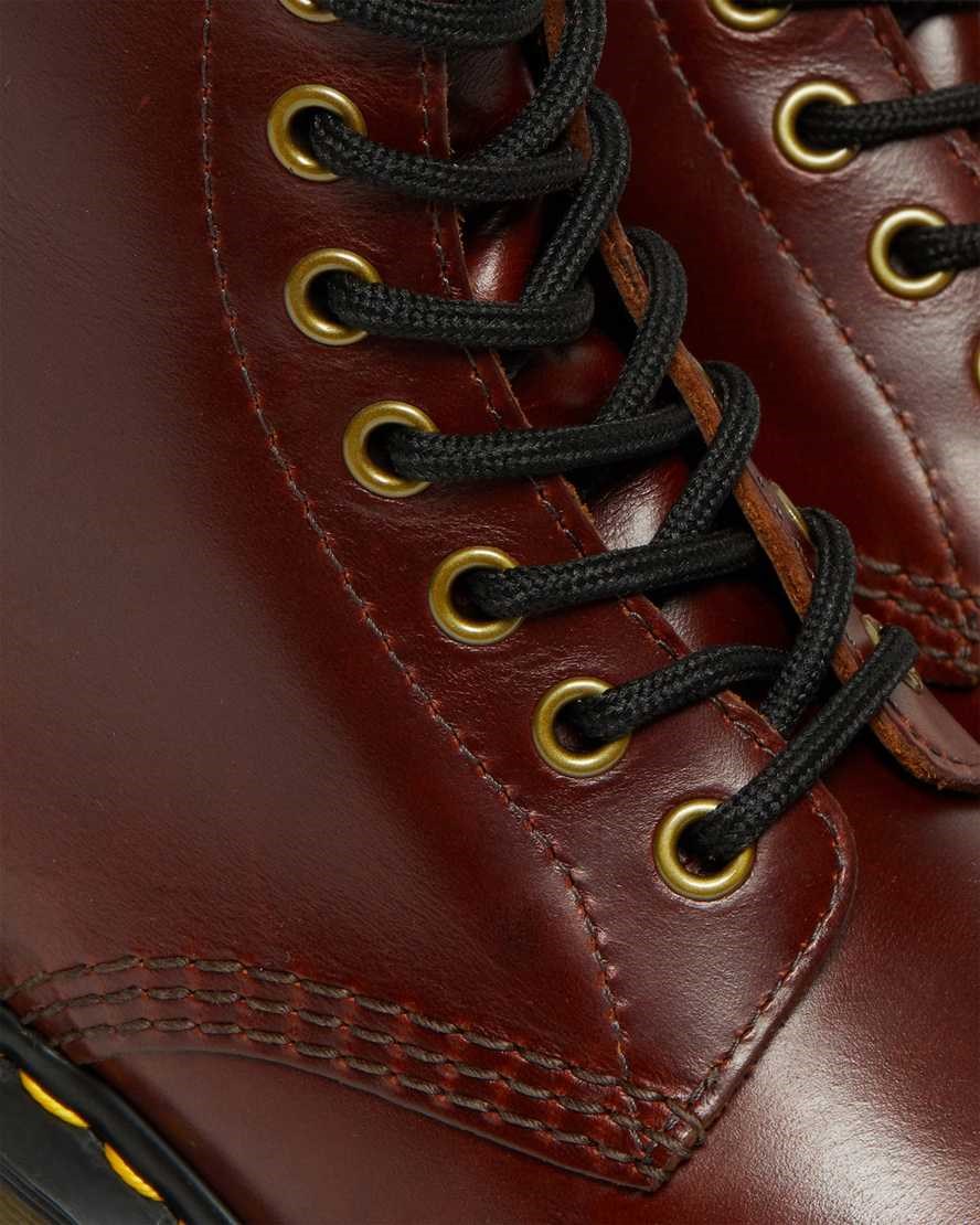 Dr Martens Clemency Leather Heeled Women's Lace Up Boots Brown Abruzzo Wp | XVMYUR697