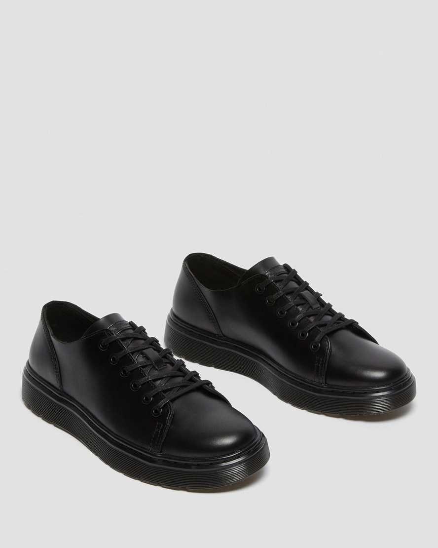 Dr Martens Dante Brando Leather Men's Oxford Shoes Black Brando | XZOCEW570