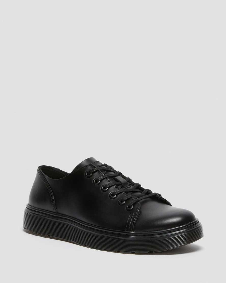 Dr Martens Dante Brando Leather Men's Oxford Shoes Black Brando | XZOCEW570