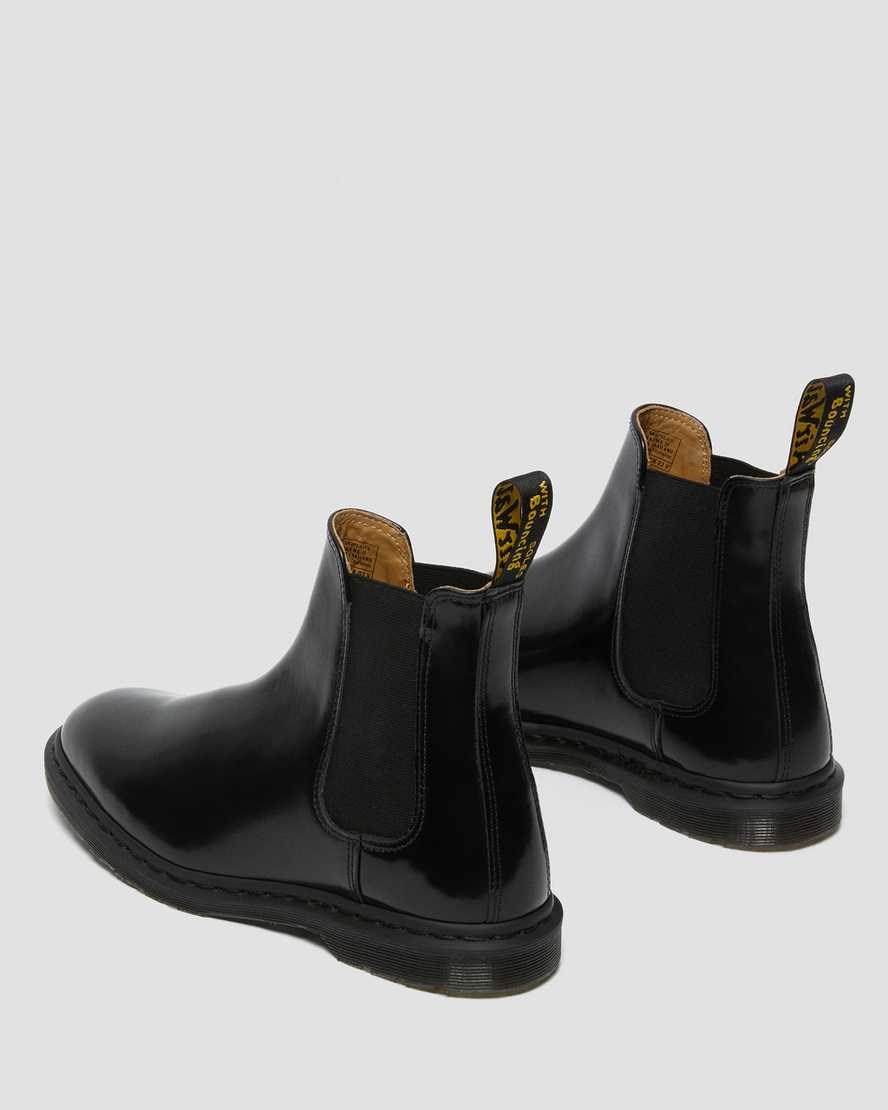 Dr Martens Graeme II Smooth Leather Men's Ankle Boots Black Polished Smooth | NPCLTS329