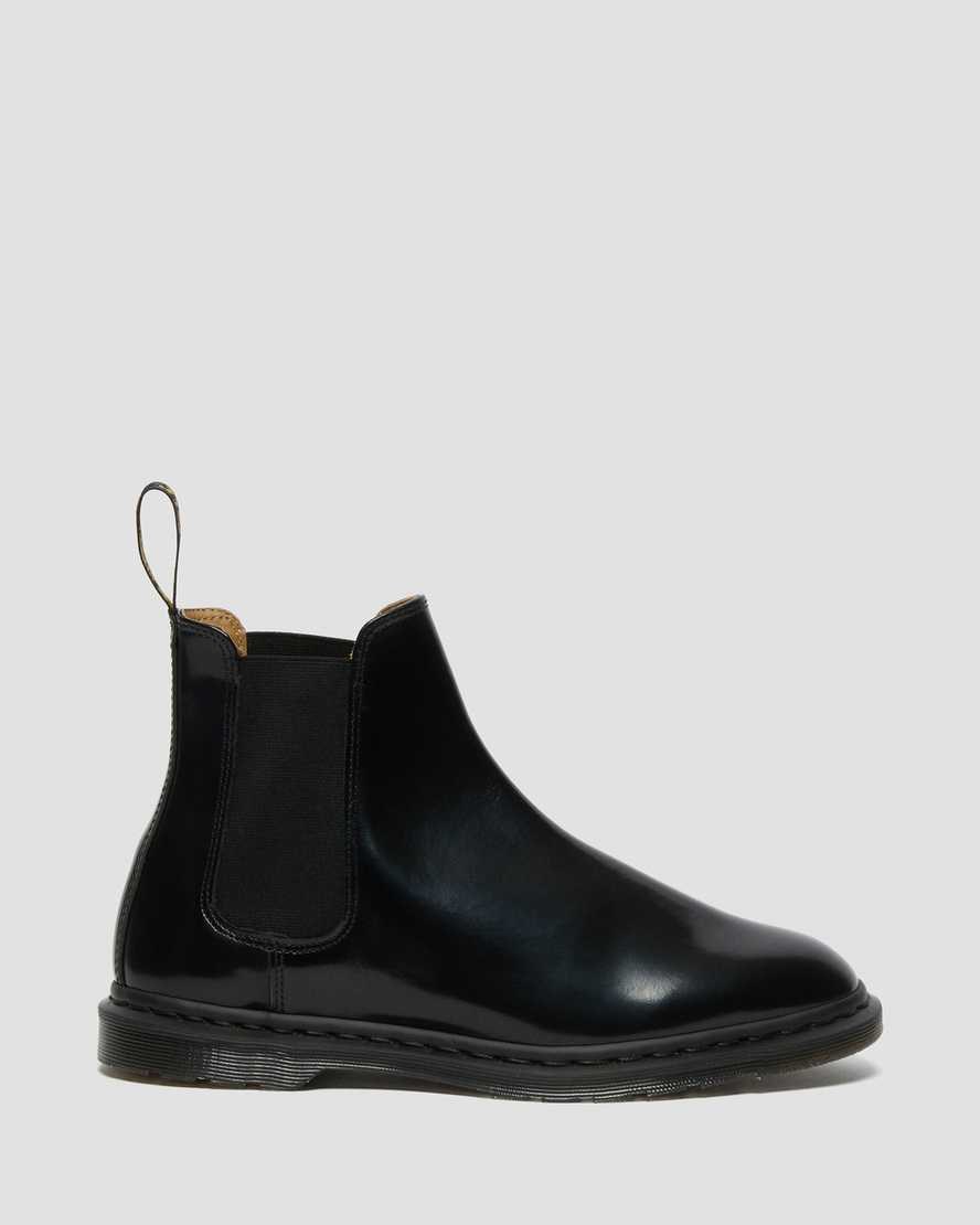 Dr Martens Graeme II Smooth Leather Men's Ankle Boots Black Polished Smooth | NPCLTS329