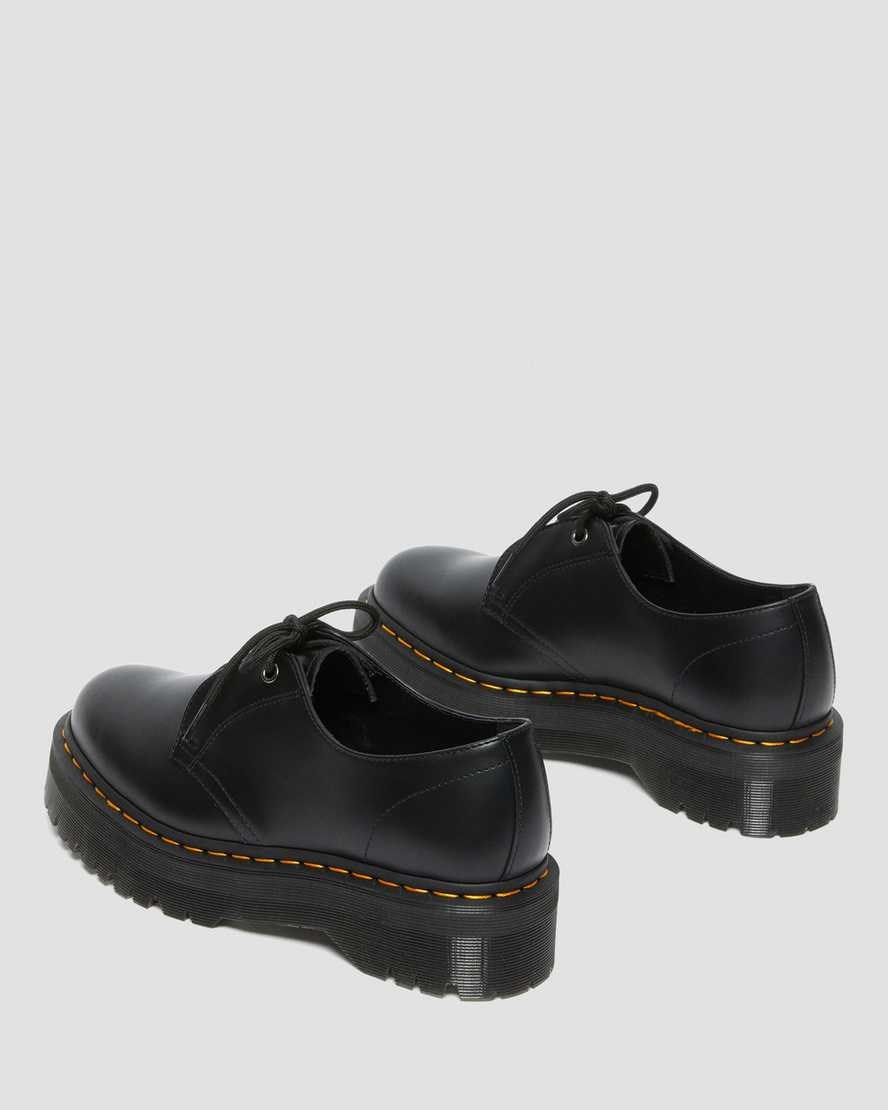 Dr Martens Jarrick Lo Smooth Leather Men's Oxford Shoes Black Smooth Leather | KHSJVT420