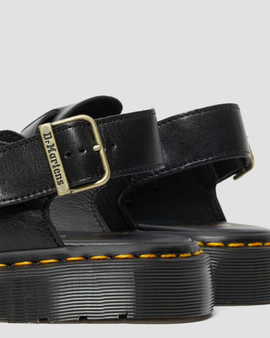 Dr Martens Jorge Made in England Leather Men's Slingbacks Black | HQKICL573