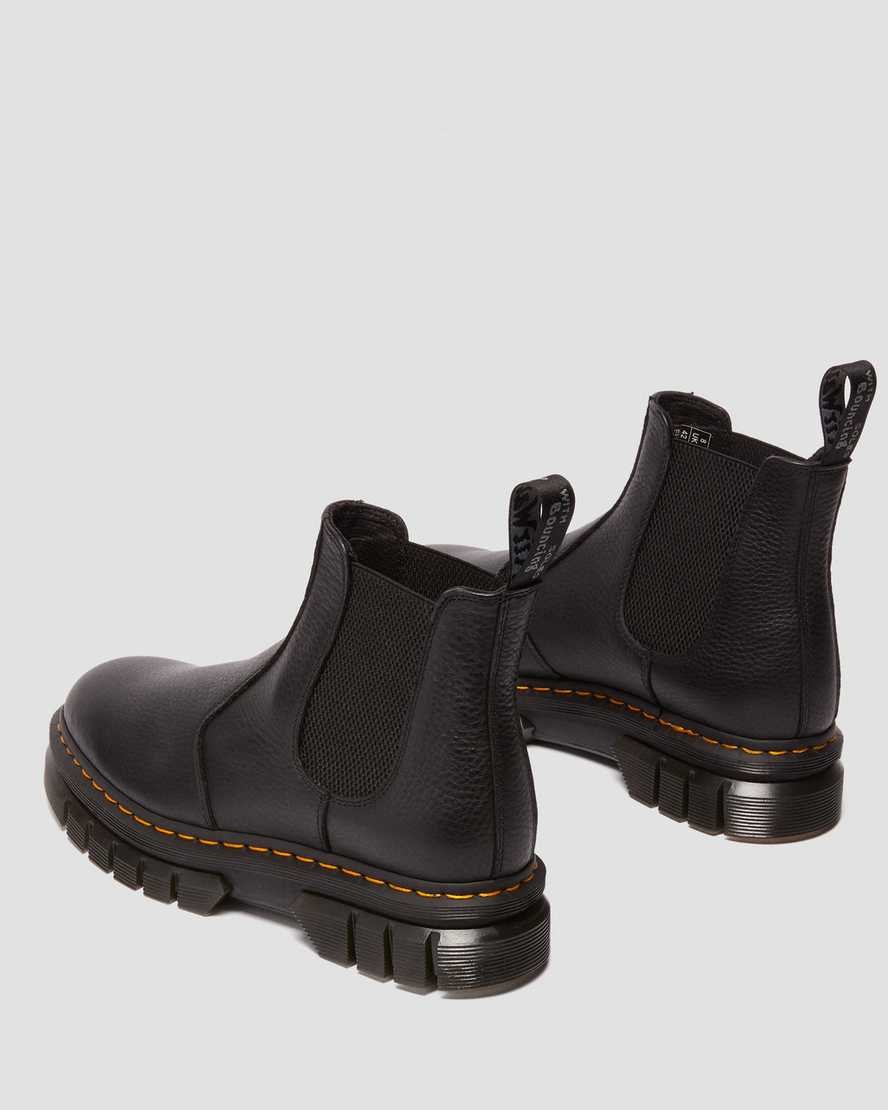 Dr Martens Rikard Lunar Leather Men's Ankle Boots Black | FNEGAX452