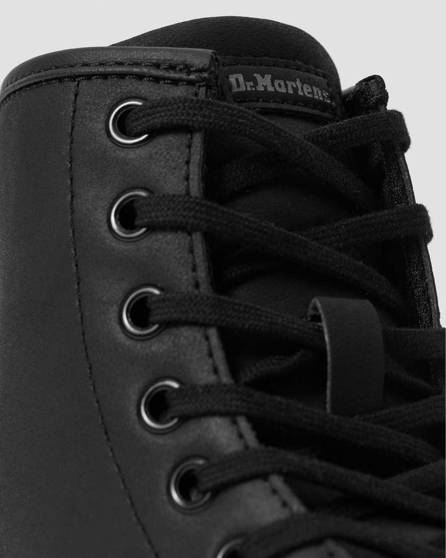 Dr Martens Sheridan Matte Women's Ankle Boots Black Mohawk Non Woven Synthetic | DWLKVT158