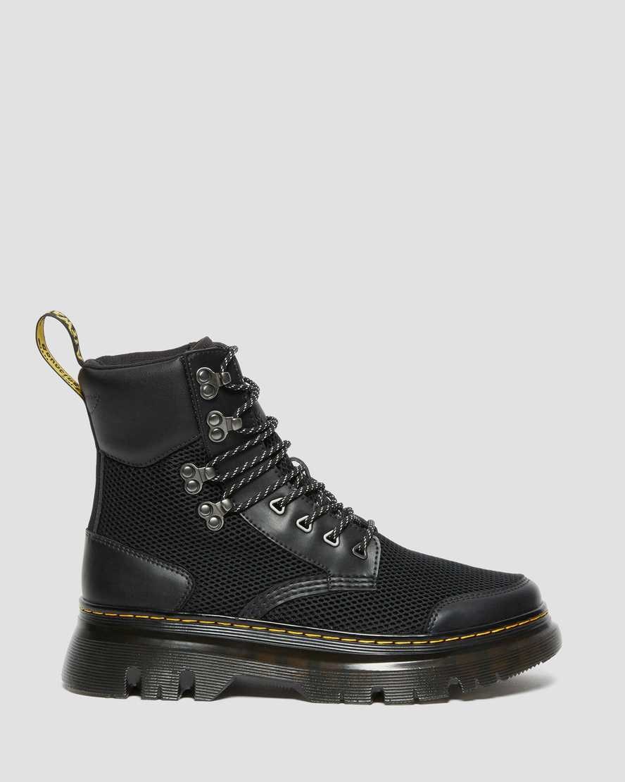 Dr Martens Tarik Toe Guard Men's Lace Up Boots Black | EPDIOV849