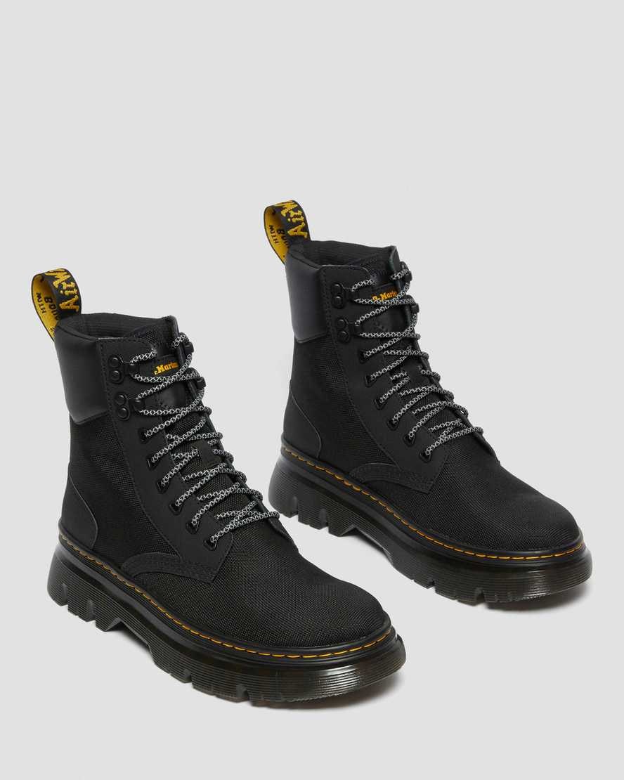 Dr Martens Tarik Women's Canvas Boots Black | QVHZOC042