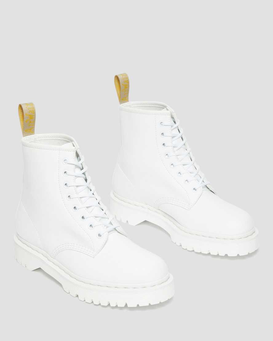 Dr Martens Vegan 1460 Bex Kemble Mono Men's Lace Up Boots White | AYLEPQ845