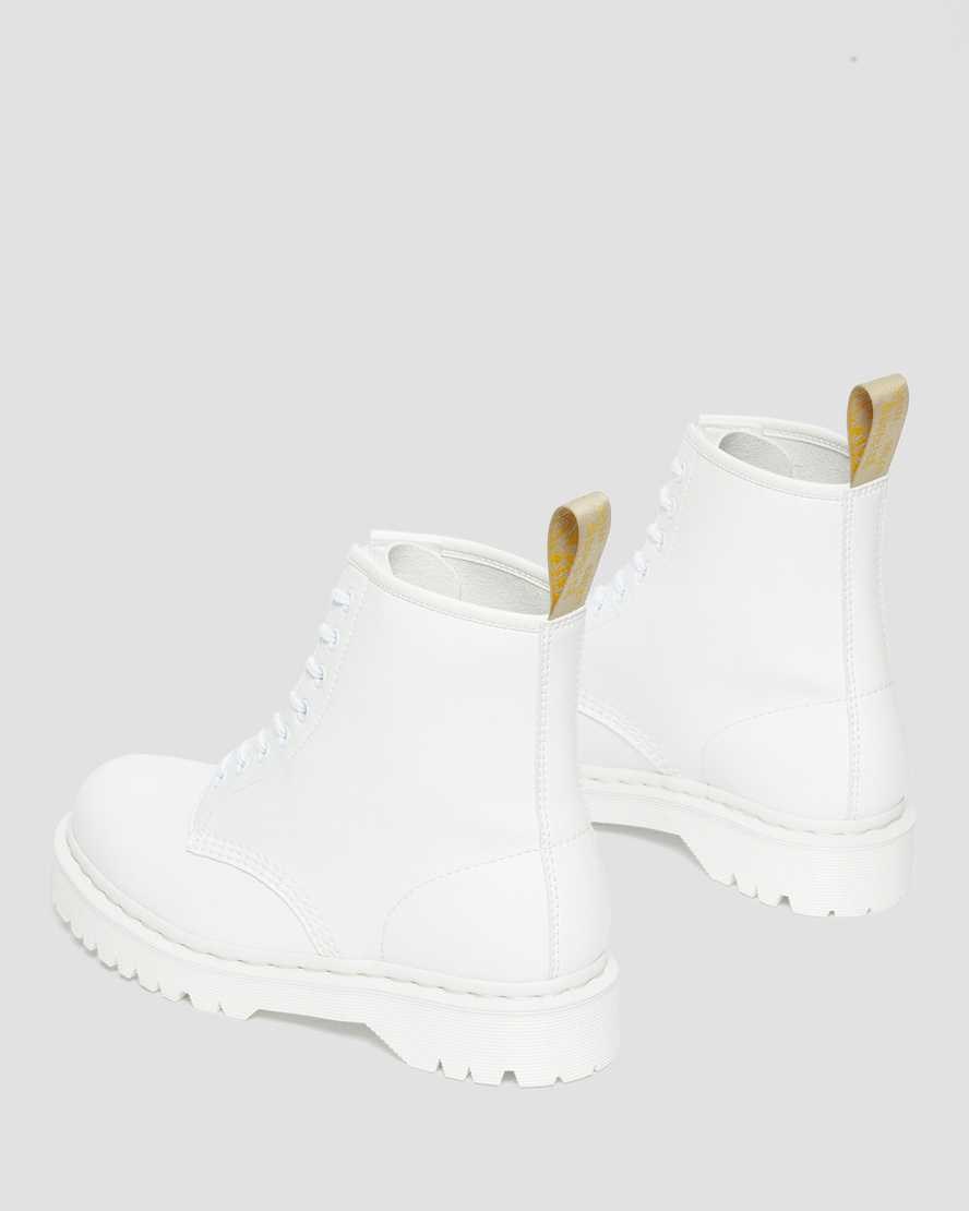 Dr Martens Vegan 1460 Bex Kemble Mono Men's Lace Up Boots White | AYLEPQ845