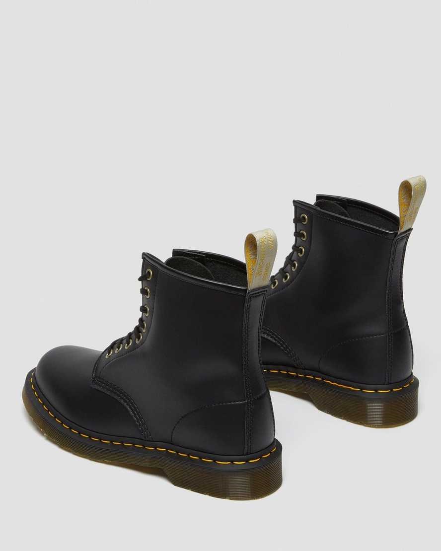 Dr Martens Vegan 1460 Felix Men's Ankle Boots Black Felix Rub Off | IRQKXF051