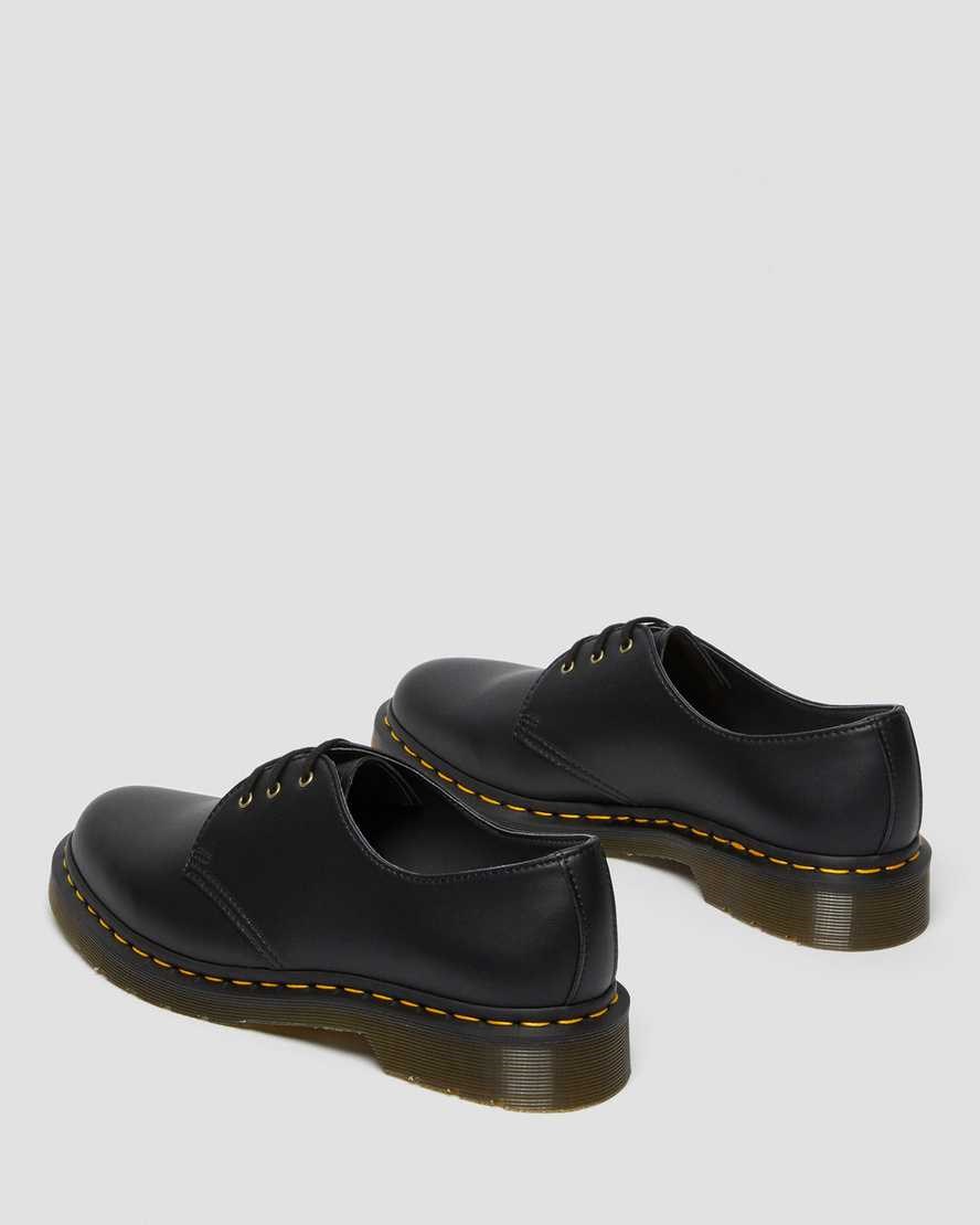 Dr Martens Vegan 1461 Felix Women's Oxford Shoes Black Felix Rub Off | VJEIXT291