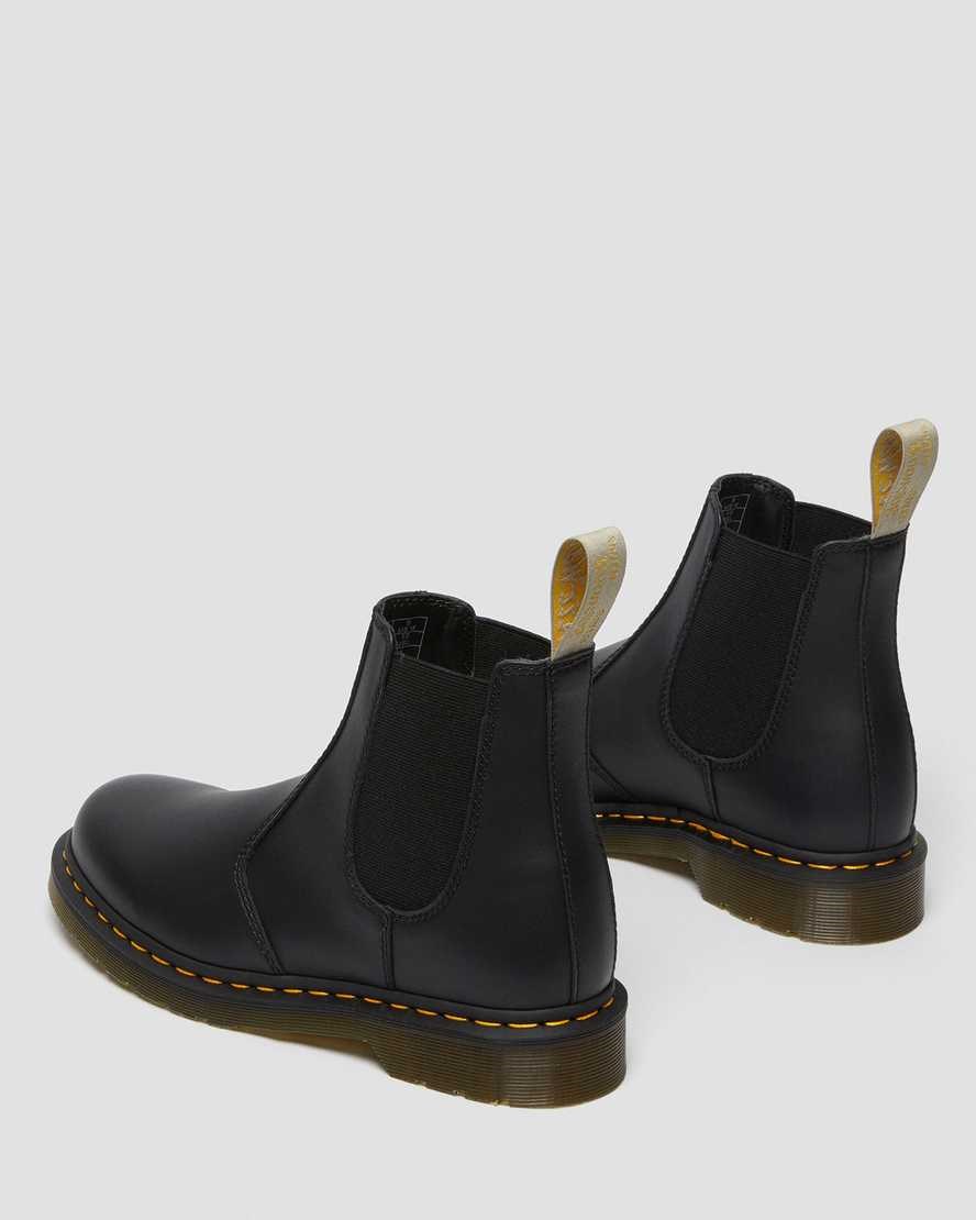 Dr Martens Vegan 2976 Felix Men's Ankle Boots Black Felix Rub Off | EHXPMA594