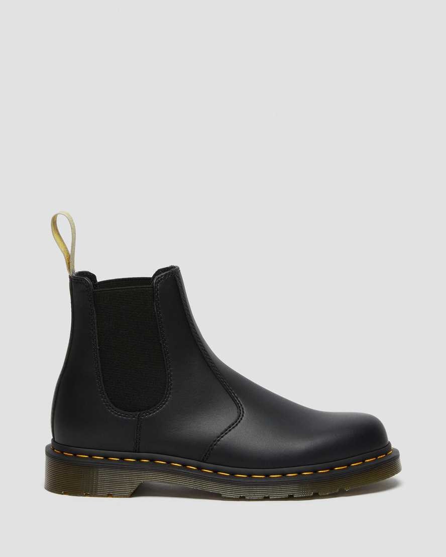 Dr Martens Vegan 2976 Felix Men's Ankle Boots Black Felix Rub Off | EHXPMA594