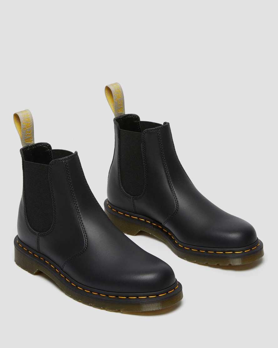 Dr Martens Vegan 2976 Felix Men's Ankle Boots Black Felix Rub Off | EHXPMA594