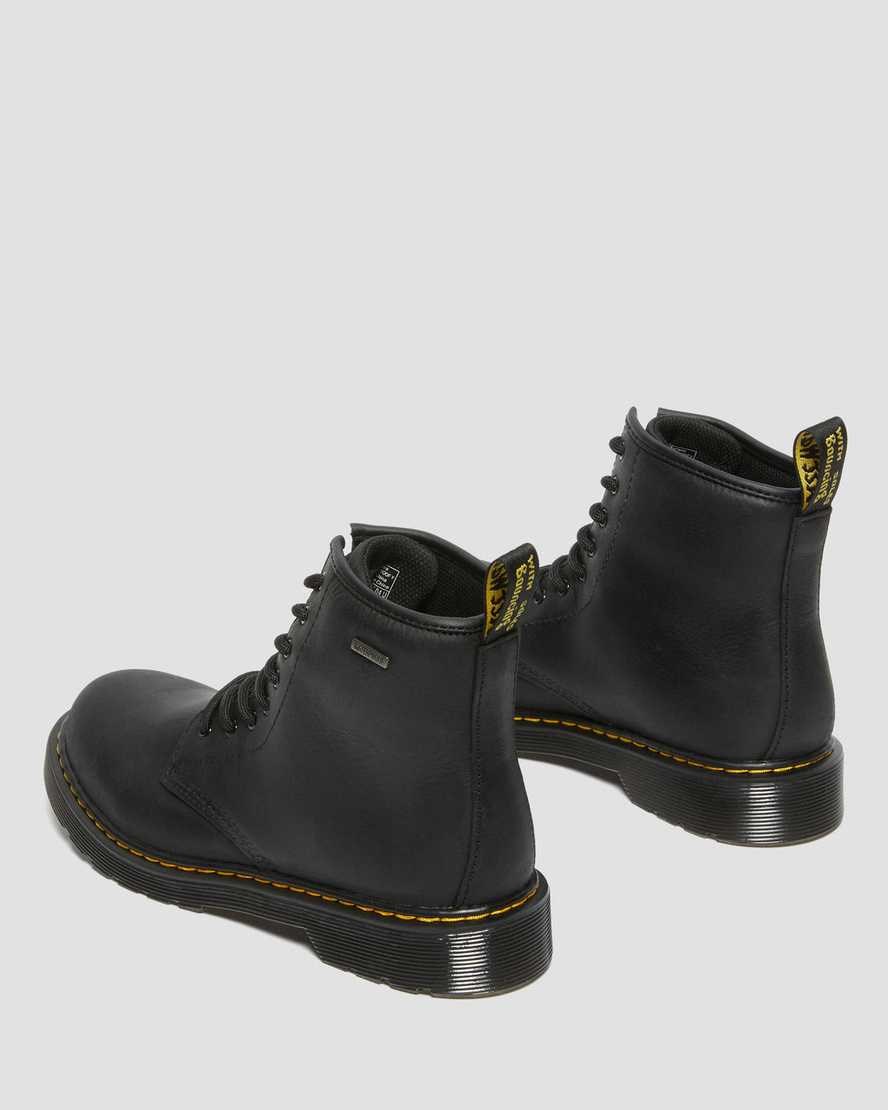 Dr Martens Youth 1460 Waterproof Leather Kids' Booties Black Republic Wp | AVCWRO102