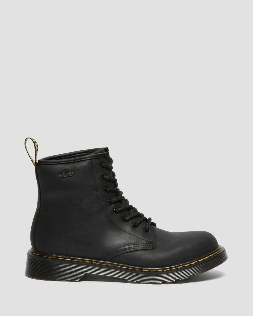 Dr Martens Youth 1460 Waterproof Leather Kids' Booties Black Republic Wp | AVCWRO102